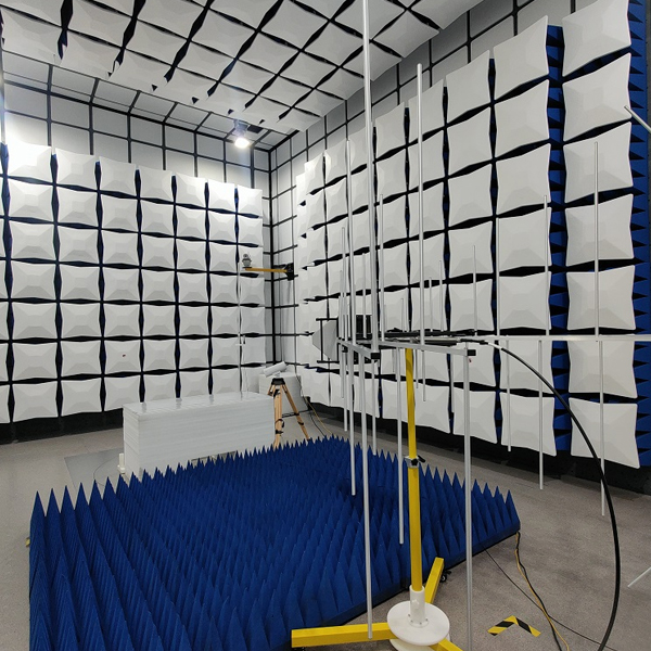 Sala prove di immunità al campo elettromagnetico, radiata, a radiofrequenza